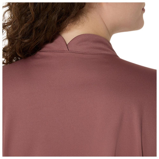 Asics Γυναικεία μακρυμάνικη μπλούζα Icon 1/2 Zip Long-Sleeve Tee